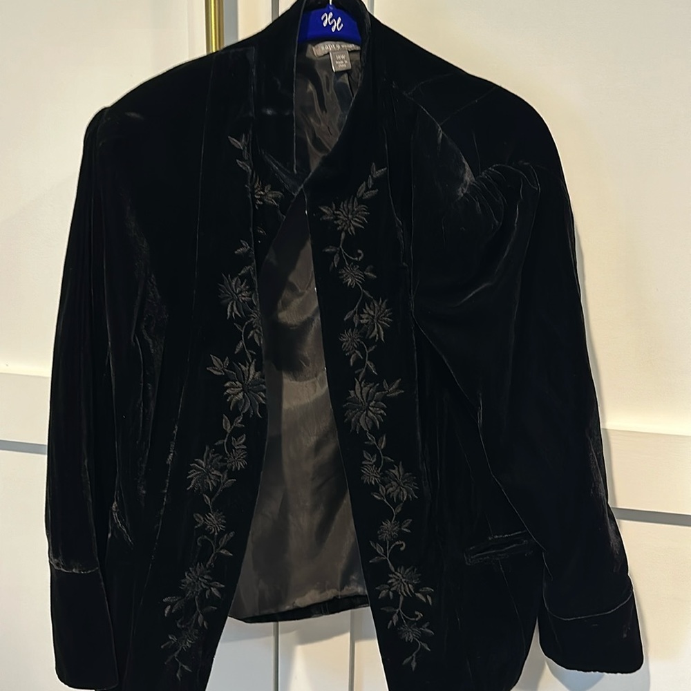Velvet jacket